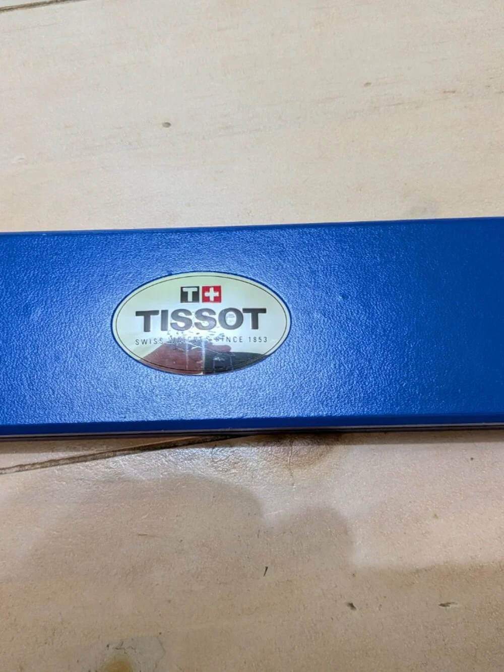 Tissot 1853 Swiss Quartz Gold Tone Dress Watch w/ Box and Paperwork